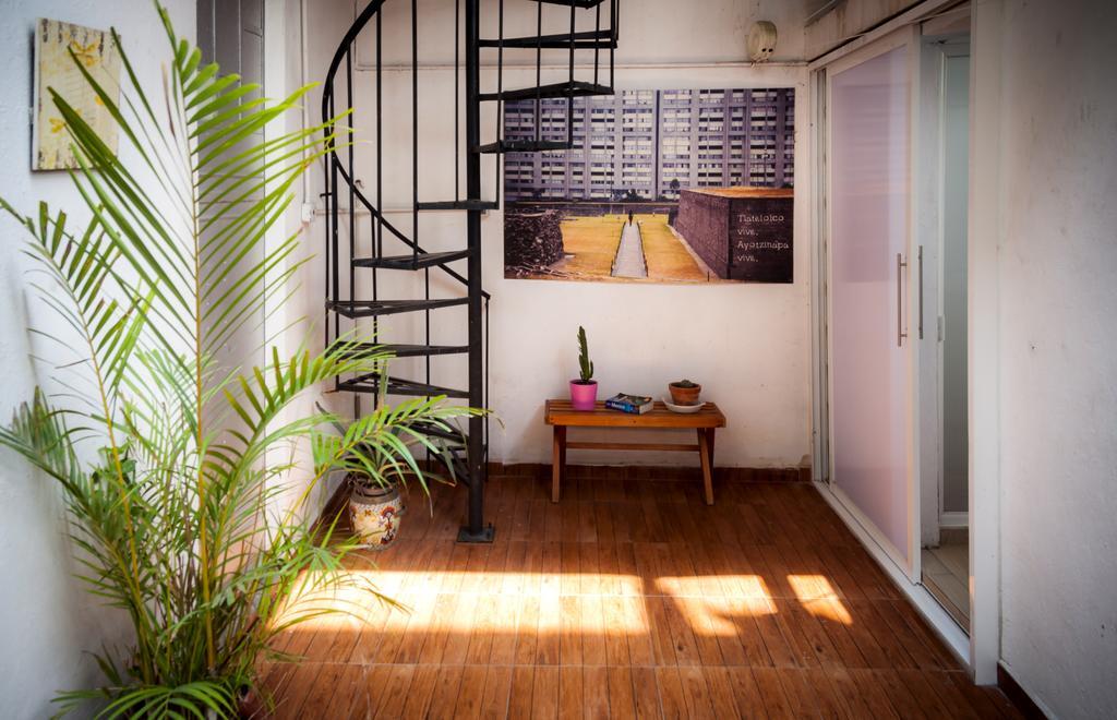 Casa Indigo Cdmx Hostel เม็กซิโกซิตี้ ภายนอก รูปภาพ