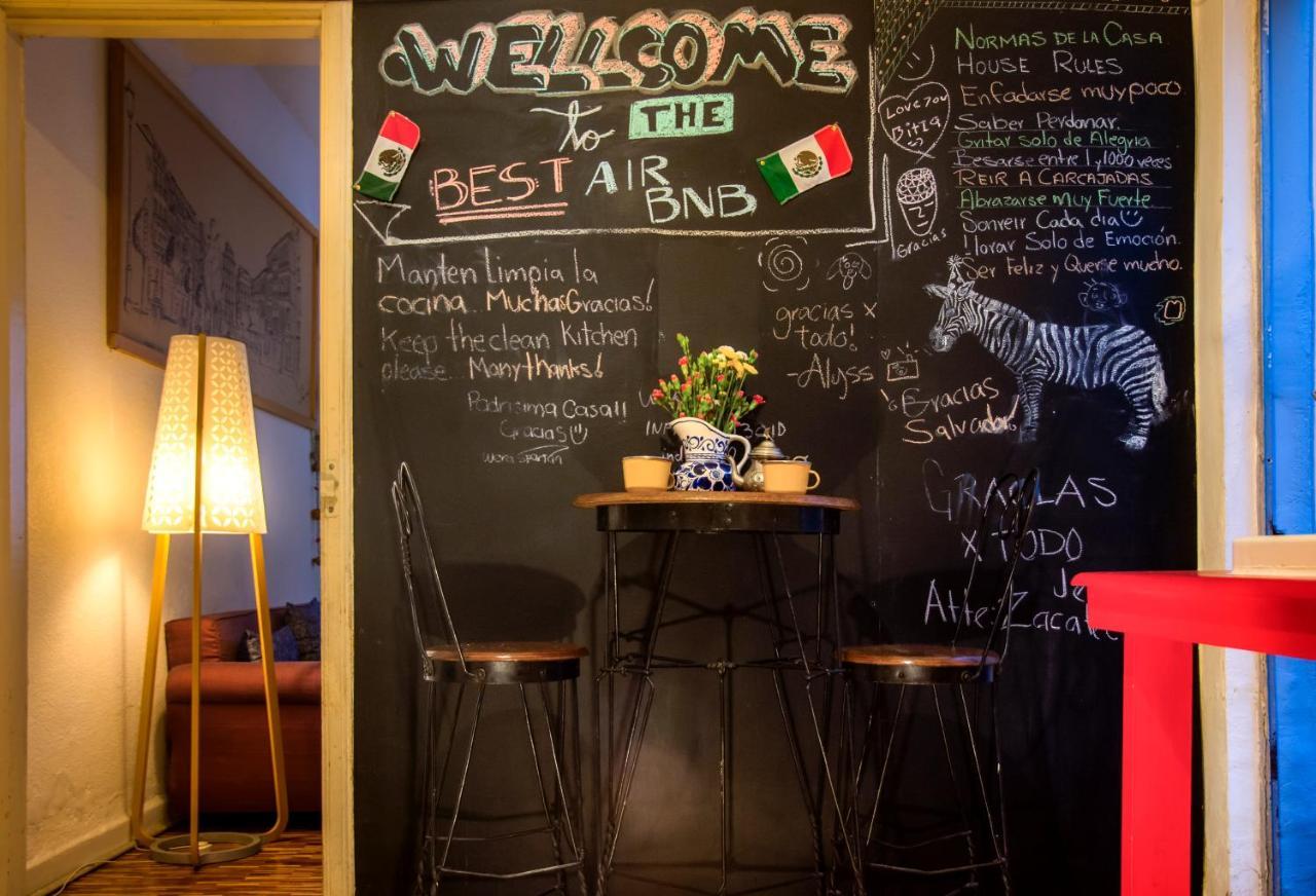 Casa Indigo Cdmx Hostel เม็กซิโกซิตี้ ภายนอก รูปภาพ